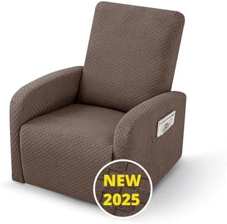 YEMYHOM Light Gray Stretch Recliner Slipcover with Side Pocket Global Recycled Standard  
YEMYHOM Light Gray Anti-Slip Recliner Cover with Elastic Bottom Global Recycled Standard  
YEMYHOM Light Gray Recliner Chair Cover with Side Pocket Global Recyc