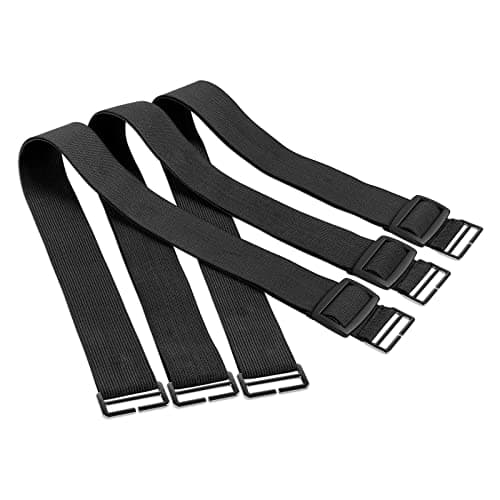 Ruaozz Black Adjustable Straps for Recliner Chair Covers