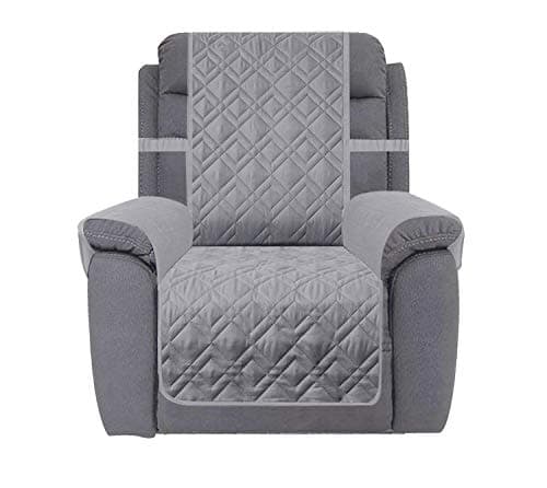 Ameritex Waterproof Nonslip Recliner Cover, Light Grey (23"), Pets & Kids Protection