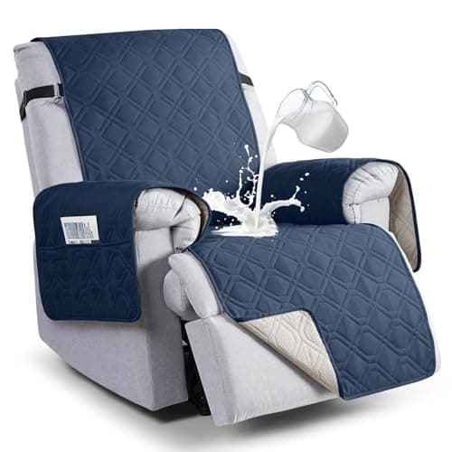 VANSOFY Waterproof Recliner Chair Covers for Pets
| VANSOFY Non-Slip Dog Chair Cover Furniture Protector
| VANSOFY Recliner Cover Washable Slipcover for Pets — Navy Blue