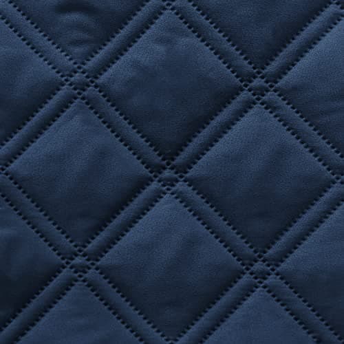 TOMORO 100% Waterproof Non-Slip Recliner Chair Cover, Dark Gray, 23x38 Inch — Navy
