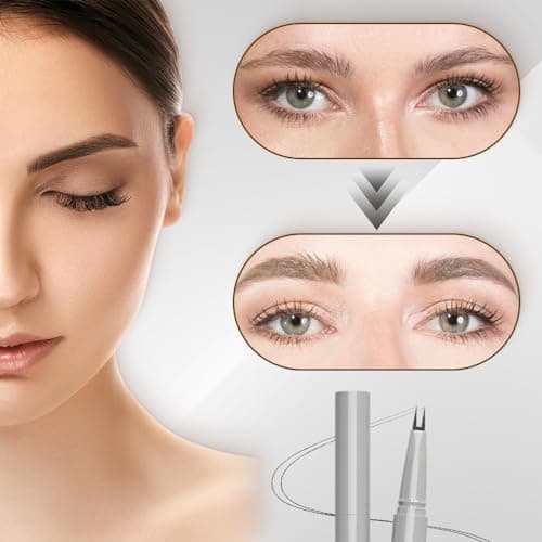 Dual Pronged Lower Eyelash Liquid Eyeliner for Natural Eye Makeup