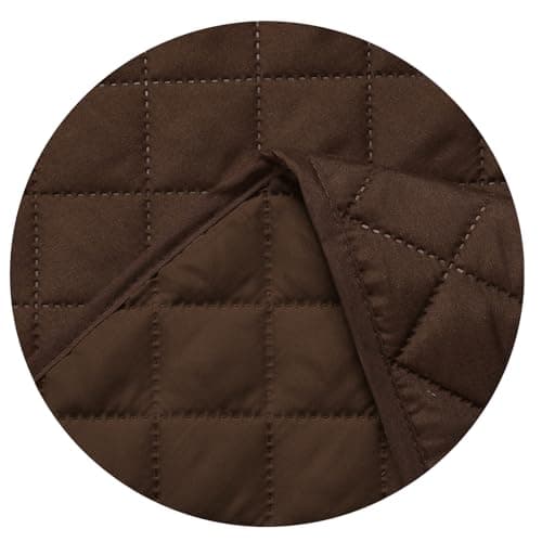 Water Resistant Dog Couch Cover 68" x 3 Cushions Gray/Light Gray — Chocolate/Chocolate