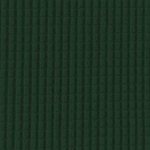 Dark Gray Recliner Stretch Sofa Slipcover 4-Pieces Elastic Bottom Furniture Protector — Dark Green