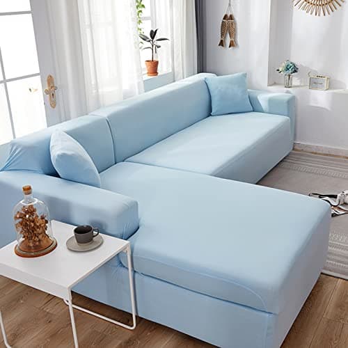 IMYOGI High Stretch Sofa Covers for 3 Seater Sectional Couch - Living Room Protector — Ab