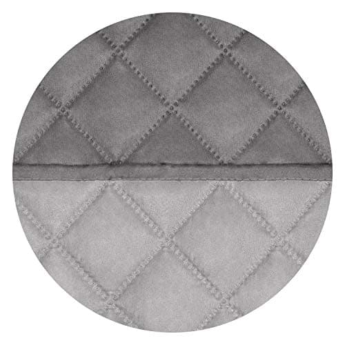 PureFit Reversible Water Resistant Couch Cover, Chocolate/Beige (3 Cushion) — Gray/Light Gray
