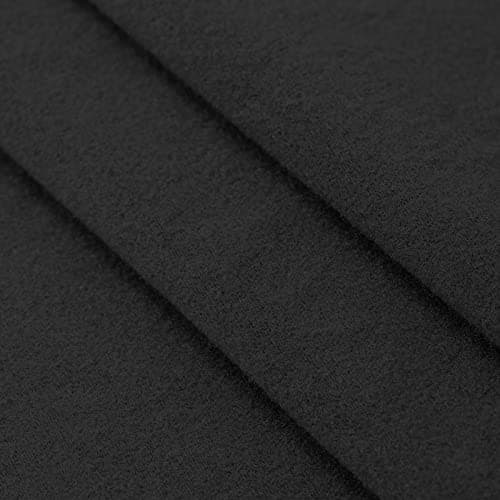 CWK Non-Slip Stretch Couch Covers for 3 Cushion Sofas (Large, Black) — Black