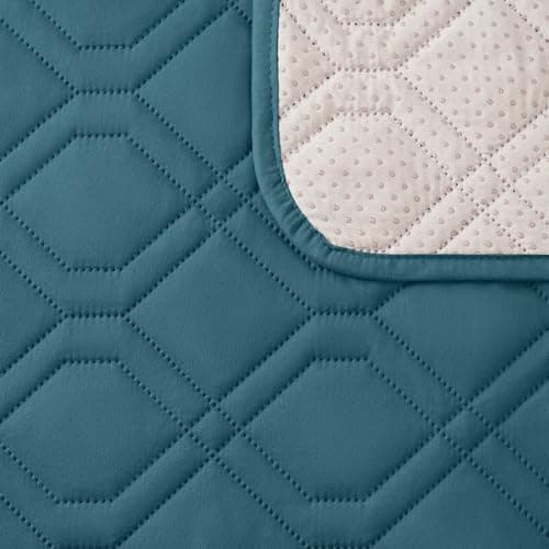 Waterproof Loveseat Recliner Cover with Console for Pets - Chocolate — Peacock Blue