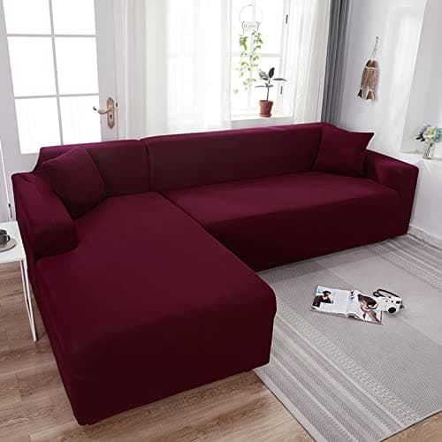 IMYOGI High Stretch Sofa Covers for 3 Seater Sectional Couch - Living Room Protector — Ag