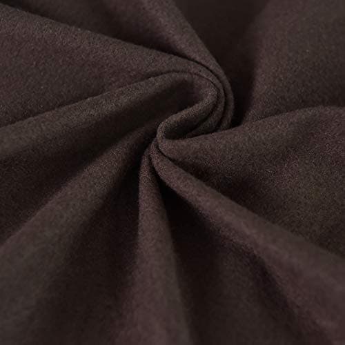 Dark Gray Microfiber Stretch Recliner Sofa Slipcover with Elastic Fit Protection — Chocolate
