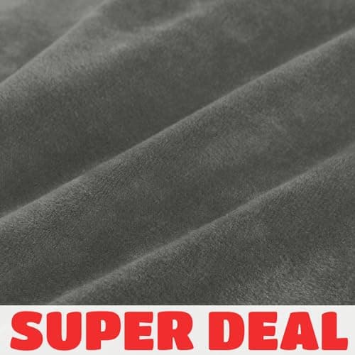 2025 Velvet Oversized Recliner Cover for Lazy Boy, Soft & Stretchy (Grey) — Grey