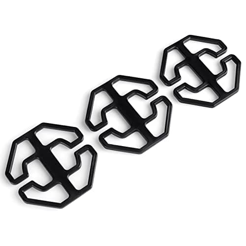 Ruaozz 3 Pack Fixed Buckles for Recliner Chair Covers