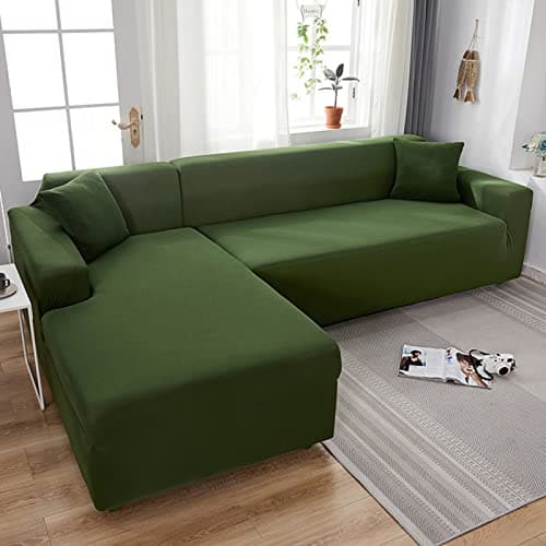 IMYOGI High Stretch Sofa Covers for 3 Seater Sectional Couch - Living Room Protector — Ah