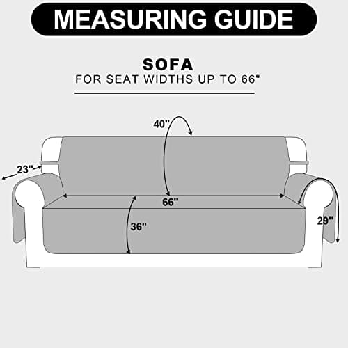 Deeky Reversible Waterproof Couch Cover for 3-Cushion Furniture