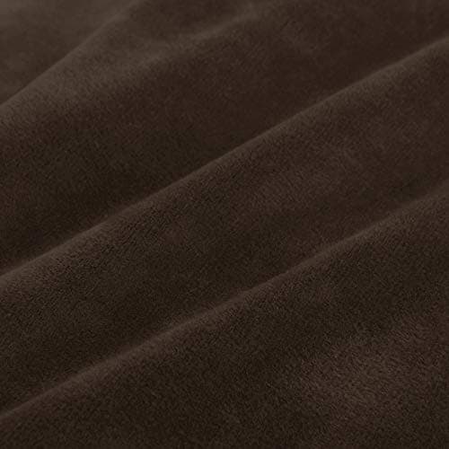 MAXIJIN Velvet Recliner Cover for Kids & Pets (Dark Coffee) — Dark Coffee