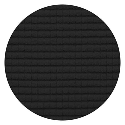 PureFit Stretch Sofa Slipcover, Cream – Non-Slip, Washable, Non-Skid Foam — Black