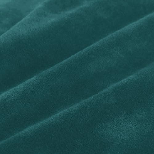 MAXIJIN Velvet Recliner Cover for Kids & Pets (Dark Coffee) — Blackish Green