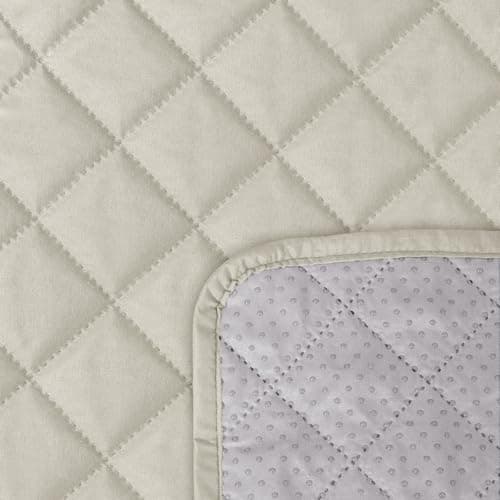 Waterproof Loveseat Recliner Cover for 2 Seat Sofa, Dark Gray - Kids and Pets Friendly — Ivory