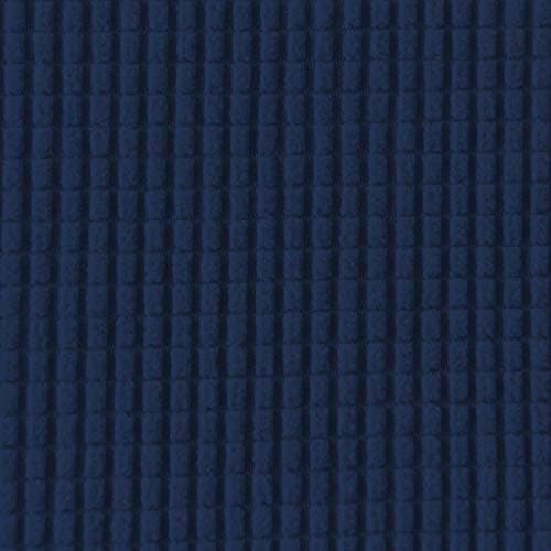 Dark Gray Recliner Stretch Sofa Slipcover 4-Pieces Elastic Bottom Furniture Protector — Navy