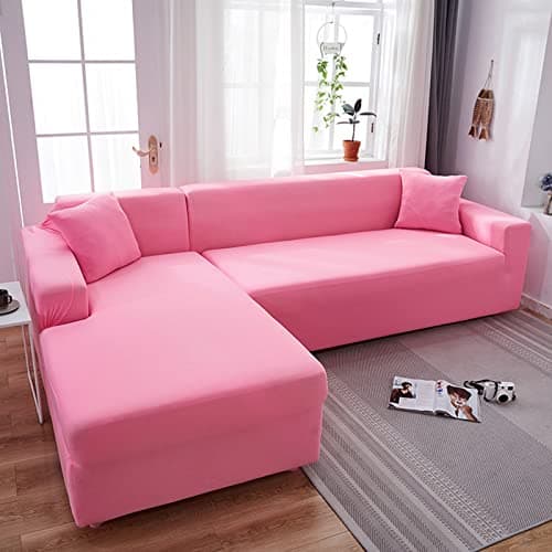 IMYOGI High Stretch Sofa Covers for 3 Seater Sectional Couch - Living Room Protector — Aa