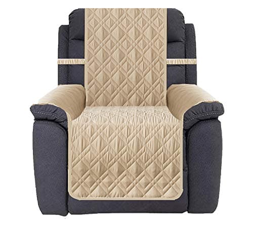 Ameritex Waterproof Nonslip Recliner Cover, Beige (23")