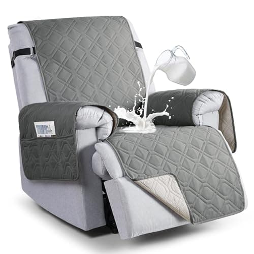 VANSOFY Waterproof Recliner Chair Covers for Pets
| VANSOFY Non-Slip Dog Chair Cover Furniture Protector
| VANSOFY Recliner Cover Washable Slipcover for Pets — Grey