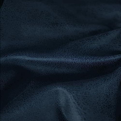 Molasofa Brown Leather Like 3 Seater Recliner Sofa Covers (8 Pieces) — 02-navy Blue