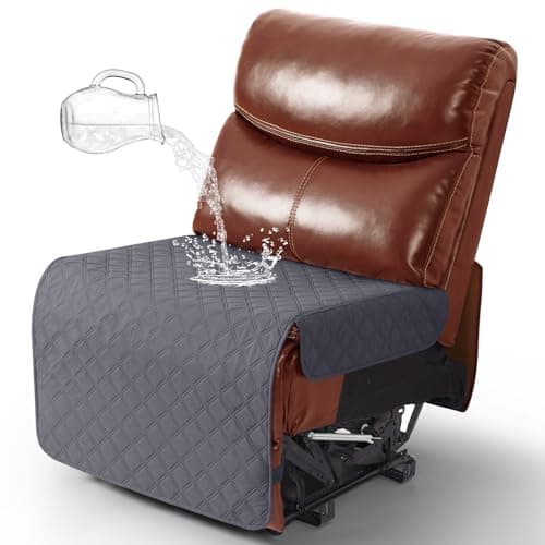 Ruaozz 100% Waterproof Armless Chair Cover - Non Slip, Washable, Chocolate for Sectional Recliner Sofa - Oversized Additional Seat Cover - OEKO-TEX STANDARD 100

Ruaozz 100% Waterproof Armless Chair Cover - 1-Piece Oversized Additional Seat Cover - N