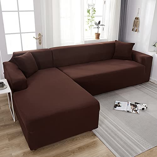 IMYOGI High Stretch Sofa Covers for 3 Seater Sectional Couch - Living Room Protector — As