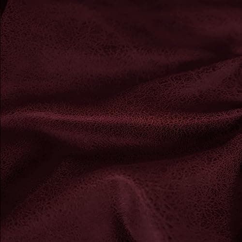 Molasofa Brown Leather Like 3 Seater Recliner Sofa Covers (8 Pieces) — 02-red