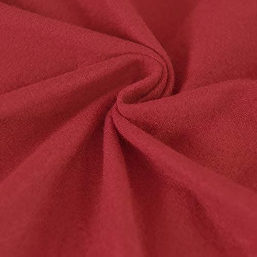 Dark Gray Microfiber Stretch Recliner Sofa Slipcover with Elastic Fit Protection — Christmas Red