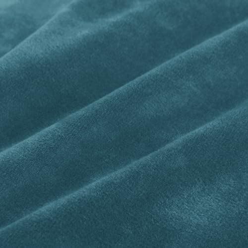 2025 Velvet Oversized Recliner Cover for Lazy Boy, Soft & Stretchy (Grey) — Peacock Blue