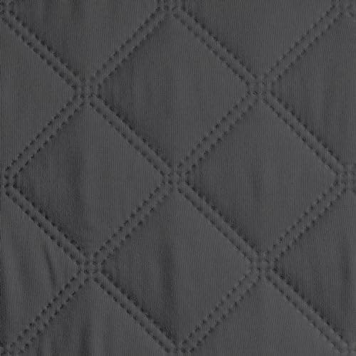 Waterproof Loveseat Cover for Double Recliner with Console, Dark Grey, 2 Seater — Charcoal Grey