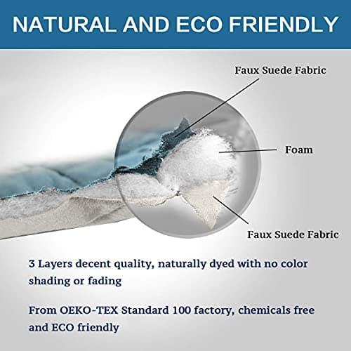 H.VERSAILTEX Reversible Loveseat Cover Anti-Slip Water Resistant Elastic Straps