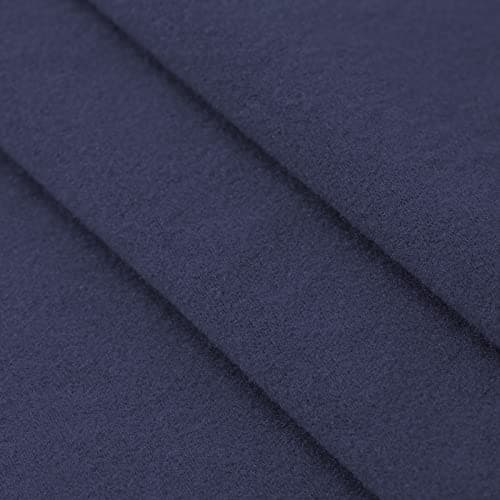 CWK Non-Slip Stretch Couch Covers for 3 Cushion Sofas (Large, Black) — Navy Blue