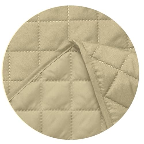 Water Resistant Dog Couch Cover 68" x 3 Cushions Gray/Light Gray — Khaki/Khaki