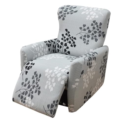 Lazy Boy Recliner Cover with Pockets & Elastic Bottom Protection — Color A17