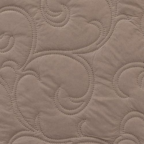 100% Waterproof Recliner Chair Cover, Non-Slip Fabric for Living Room — Taupe