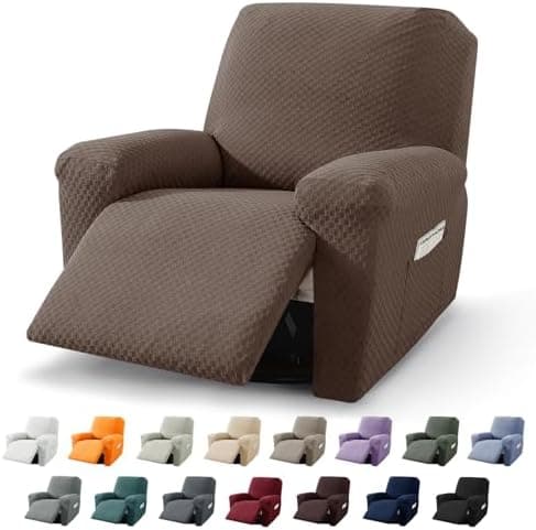 YEMYHOM Light Gray Stretch Recliner Slipcover with Side Pocket Global Recycled Standard  
YEMYHOM Light Gray Anti-Slip Recliner Cover with Elastic Bottom Global Recycled Standard  
YEMYHOM Light Gray Recliner Chair Cover with Side Pocket Global Recyc