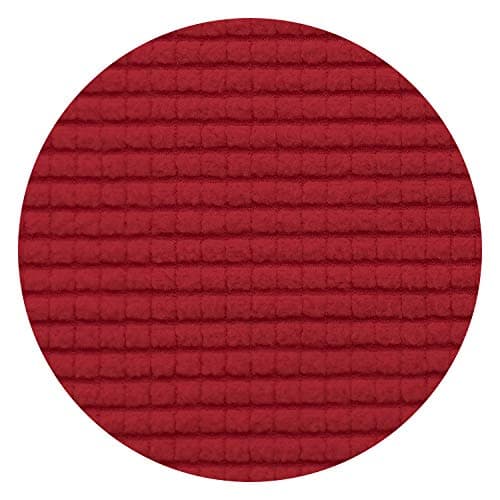 PureFit Stretch Sofa Slipcover, Cream – Non-Slip, Washable, Non-Skid Foam — Red
