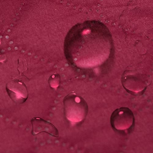 XINEAGE Loveseat Sofa Cover, Dark Grey Waterproof & Soft Washable — Red
