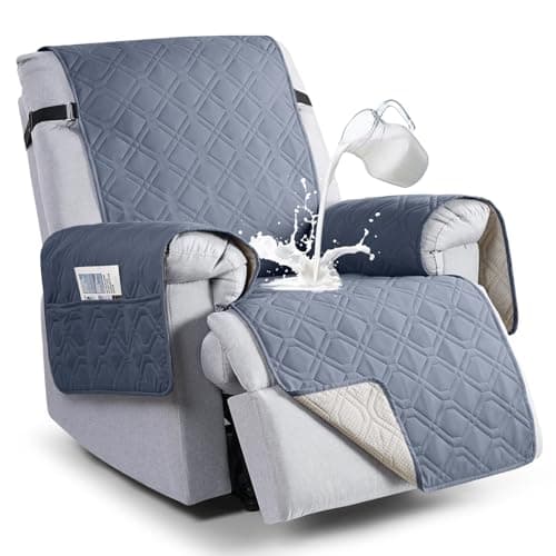 VANSOFY 100% Waterproof Pet Chair Cover, Dark Gray, 23.6" — Slate Gray