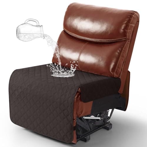 Ruaozz 100% Waterproof Armless Chair Cover - Non Slip, Washable, Chocolate for Sectional Recliner Sofa - Oversized Additional Seat Cover - OEKO-TEX STANDARD 100

Ruaozz 100% Waterproof Armless Chair Cover - 1-Piece Oversized Additional Seat Cover - N
