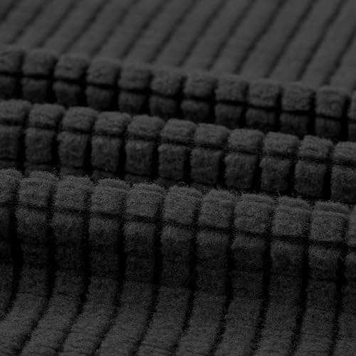 Lazy Boy Recliner Chair Cover, Dark Grey, Furniture Protector — Black