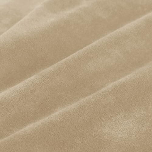 MAXIJIN Velvet Recliner Cover for Kids & Pets (Dark Coffee) — Camel
