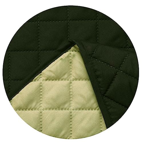 Water Resistant Dog Couch Cover 68" x 3 Cushions Gray/Light Gray — Dark Green/Light Green