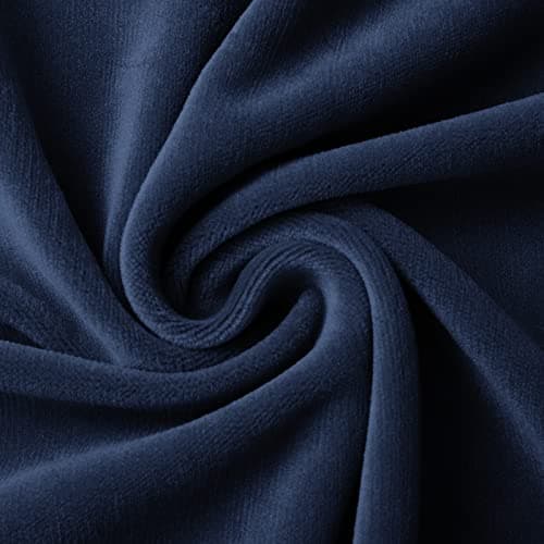 Asnomy Black Pet Protector Couch Covers for 2 Cushion Loveseat — New Navy Blue