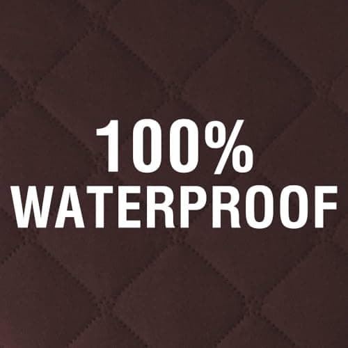 H.VERSAILTEX 100% Waterproof Recliner Cover, Rocket Gray — Chocolate