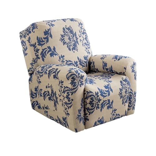Lazy Boy Recliner Cover with Pockets & Elastic Bottom Protection — Color A40