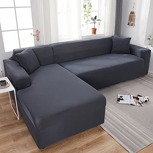 IMYOGI High Stretch Sofa Covers for 3 Seater Sectional Couch - Living Room Protector — Ap